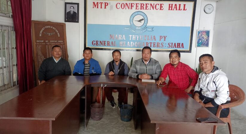 MTP Gen. HQ, Siaha Project Team IT Cell zyta Meeting hnei